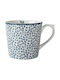 Laura Ashley Cană Ceramică Albastru 540ml 1buc