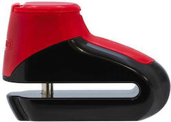 Abus Motorrad-Bremsscheibenschloss mit Durchmesser der Kette 10mm Rot Farbe