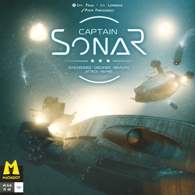 Matagot Brettspiel Captain Sonar für 2-8 Spieler 14+ Jahre (EN)