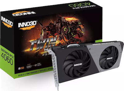 Inno 3D GeForce RTX 4060 8GB GDDR6 Twin X2 Placă Grafică