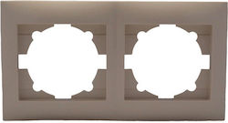 Redled Switch Frame 2 Positions Horizontal Inst...