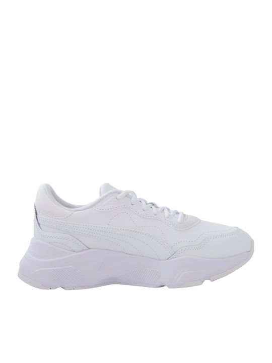 PUMA Cassia Chunky Sneakers White