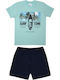 Pretty Baby Kids' Pajamas Summer Turquoise