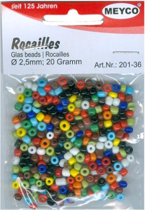Meyco Χάντρα Χειροτεχνίας 2.5mm 20gr
