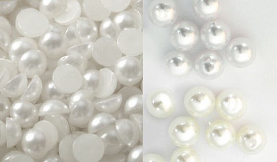 Faitakis Pack Craft Beads White 8mm 3800pcs