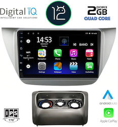 Digital IQ Car-Audiosystem für Mitsubishi Lancer 2000-2007 (Bluetooth/USB/AUX/WiFi/GPS/Apple-Carplay) mit Touchscreen 9"