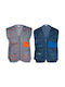 Fageo Men's Safety Vest Blue