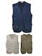 Fageo Men's Safety Vest Navy Blue