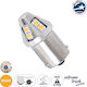 GloboStar Lamps Car Extreme Truck Series BA15S Canbus LED Orange 10-30V 6W 1pcs