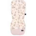 La Millou Stroller Seat Liner Double Sided 36.5x85cm Smoke Rose