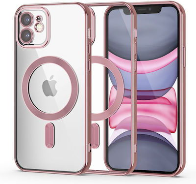 Tech-Protect Magshine Back Cover Ροζ Χρυσό (iPhone 11)