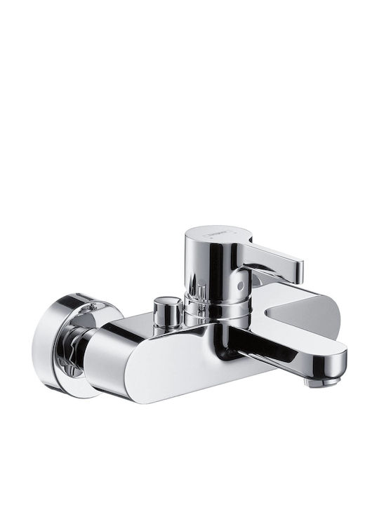 Hansgrohe Metris S Mixing Bathtub Shower Faucet Silver