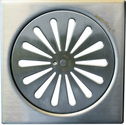 PoolStar Pop Up Stainless Steel Rack Floor with Diameter 12mm Silver