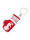 Lonsdale Schlüsselanhänger Mini Boxing Gloves Leder Rot