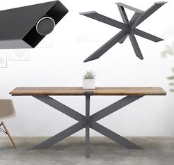 ML-Design Βάση Τραπεζιού Μεταλλική Γκρι 68x71x120cm ML-Design Βάση Τραπεζιού Μεταλλική Γκρι 68x71x120cm