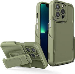 Shockproof Back Cover Silicone / Plastic Durable Khaki (iPhone 11)