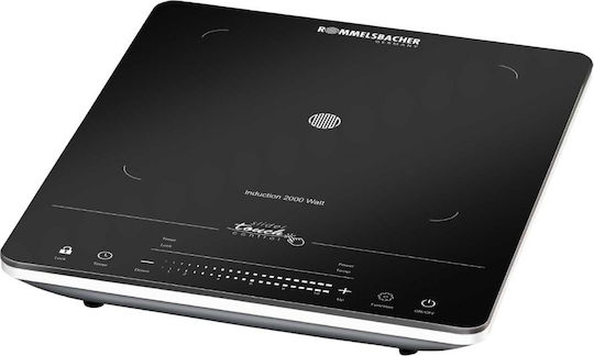 Rommelsbacher Induction Countertop Single Burner Black