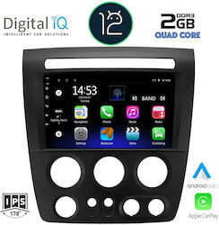 Digital IQ Car-Audiosystem Hummer H3 2005-2009 (Bluetooth/WiFi/GPS/Apple-Carplay) mit Touchscreen 9"
