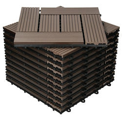 ECD Germany Terrassendiele für Gartenboden aus ...