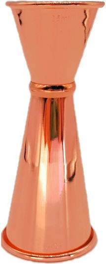 Διπλή Μεζούρα Ποτών με Χωρητικότητα 50/50ml Copper