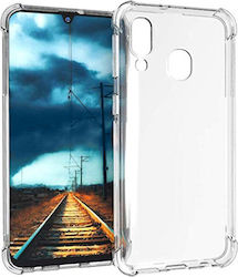 Silicone Back Cover Transparent (Galaxy A40)