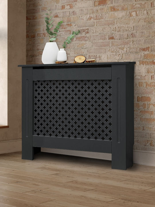 ML-Design MDF Gray Radiator Cover 78x19x82cm