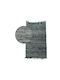 Atmosphera Mod Χαλί Ορθογώνιο Δερμάτινο Γκρι 65x130cm