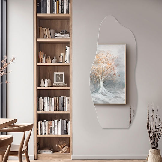 Pakketo 233-000010 Wandspiegel Asymmetrischer Ganzkörperspiegel 120x50cm Pakketo 233-000010 Wandspiegel Asymmetrischer Ganzkörperspiegel 120x50cm