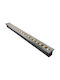 Geyer Εξωτερικό Φωτιστικό LED Wall Washer 36W με Θερμό Λευκό Φως IP65 Γκρι