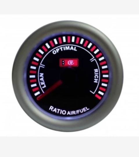 Ket Gauge Αναλογικό Όργανο Αέρα-Καυσίμου Αυτοκινήτου 52mm