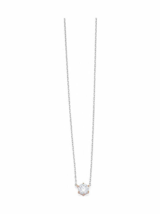 Silver Union Charm aus Silber mit Zirkon