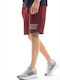 Sportliche Herrenshorts Burgundisch