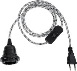GloboStar Whip Ντουί Ρεύματος με Υποδοχή E27