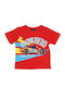 Kids' T-shirt Red Cars