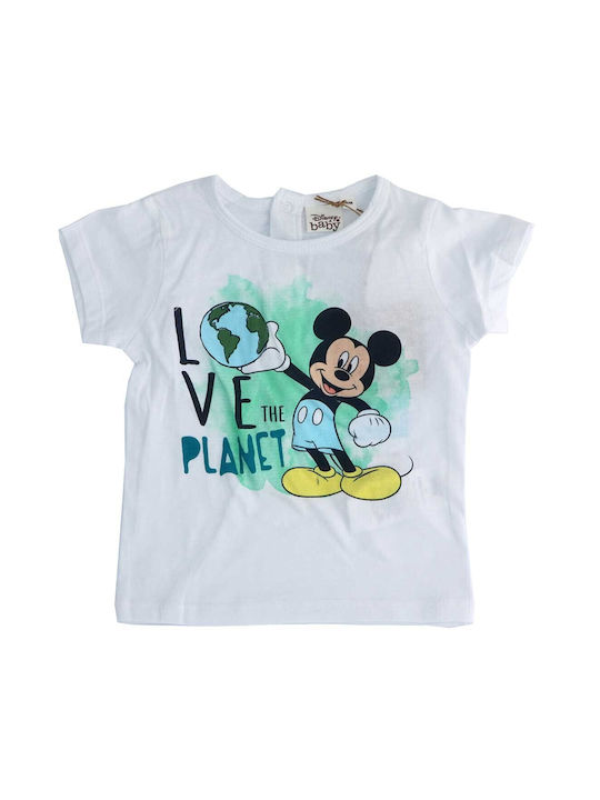 Disney Tricou pentru copii Alb