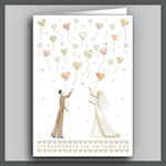 Greeting Card Wedding 12x17cm