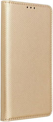 Smart Book Plastic / Silicone Magnetic Gold (Xiaomi Mi 11)