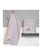 Lino Home Set de prosoape pentru copii 2pcs Lila De greutate 500gr/m²