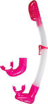 Snorkel Pink with Silicone Mouthpiece