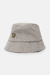 Lyle and Scott Υφασμάτινo Ανδρικό Καπέλο Στυλ Bucket Γκρι