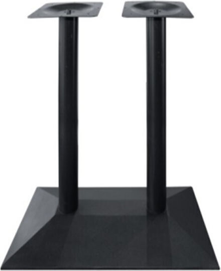 Avant Garde Bar Table Base made of Cast Iron in Black Color 40x70x108cm 2pcs