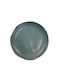 Horecabar Plate Shallow Ceramic Gray with Diameter 19cm