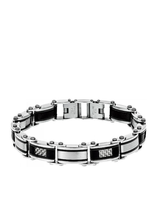 Senza Herren Armband aus Stahl