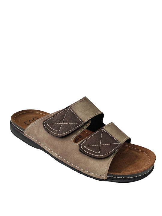 Eco Slip Men's Sandals Beige PLM3106