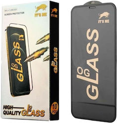 Full Glue Full Face Tempered Glass Μαύρο (Huawei Nova 8i)