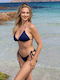 Set Bikini Τριγωνάκι Navy Μπλε