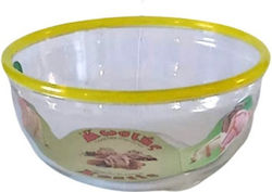 Kostis Serving Bowl Round Plastic Yellow