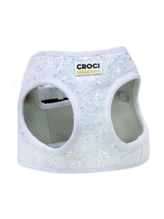 Croci Самараки Куче Sparkling Бял Голям 57-59см C5057966