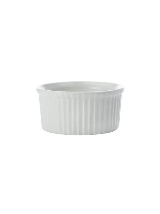 Serving Bowl Round White with Diameter 10cm 1pcs