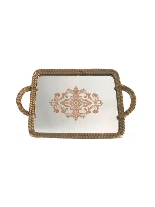Καρβούνης Δίσκος Σερβιρίσματος 49x29.5cm